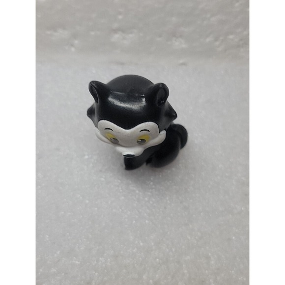 FIGARO PINOCCHIO DISNEY CAT ACTION FIGURE TOY MINNIE MOUSE BLACK WHITE VINTAGE - Picture 6 of 8
